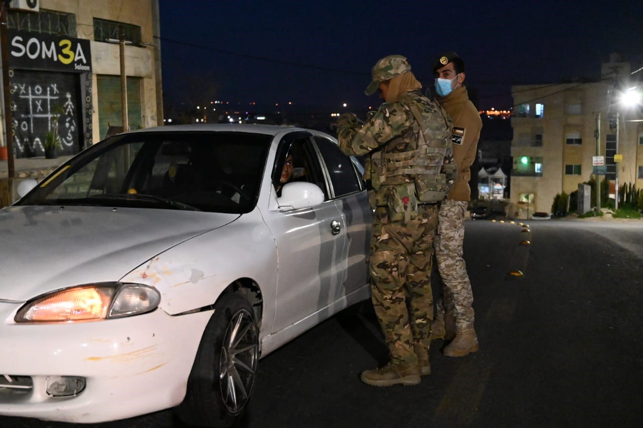 Citizens and residents are not permitted to use their vehicles on the first day of the Eid Al Fitr holiday, but can still leave their homes on foot, according to Minister of State for Media Affairs Amjad Adaileh  (Photo by Amjad Ghsoun)